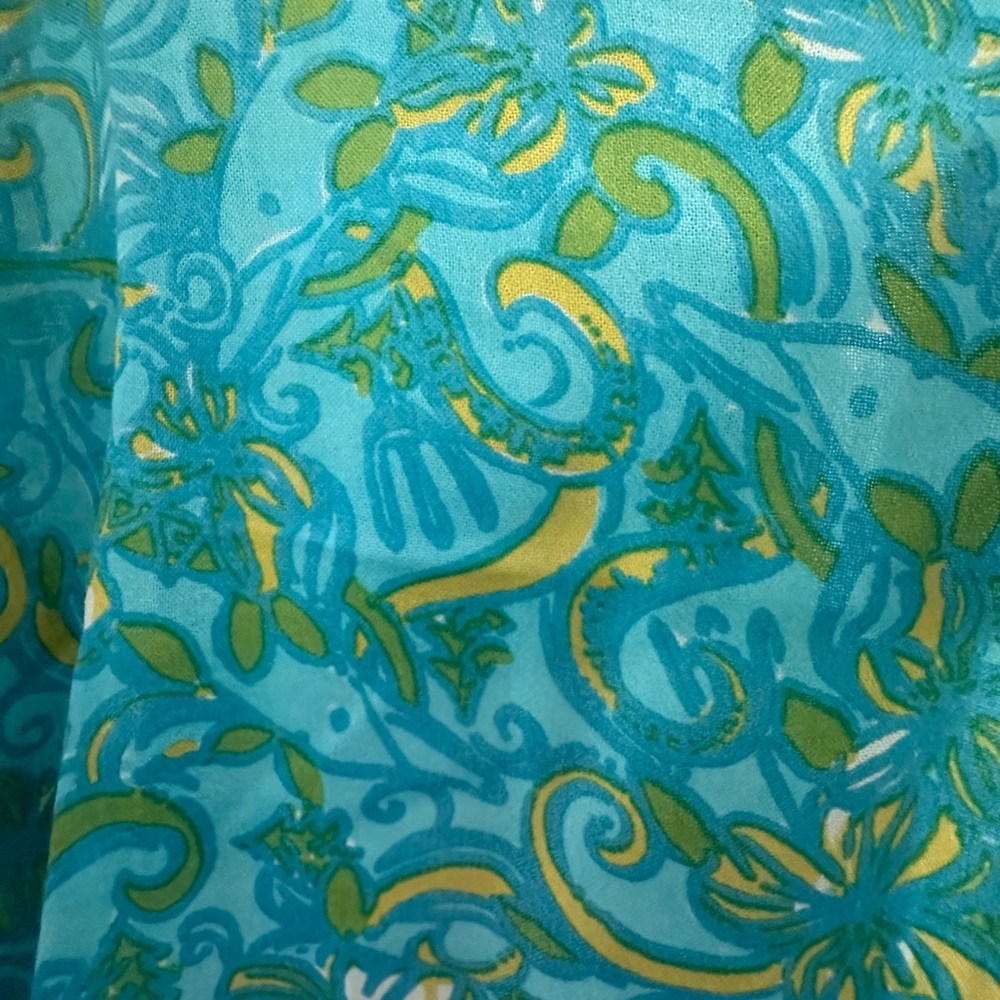 Lilly Pulitzer sorority Delta Delta Delta print scarf - Picture 3 of 3